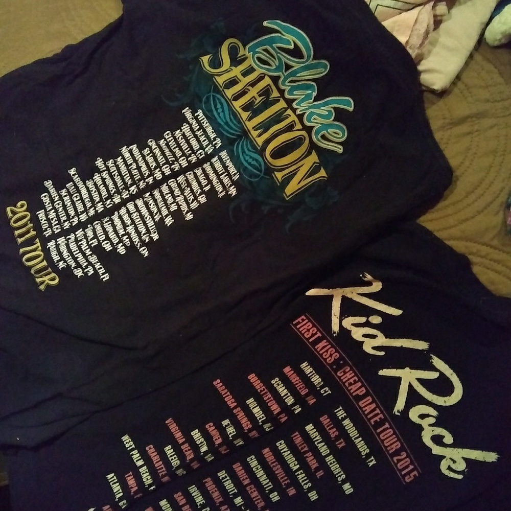 Shirts and swim suits